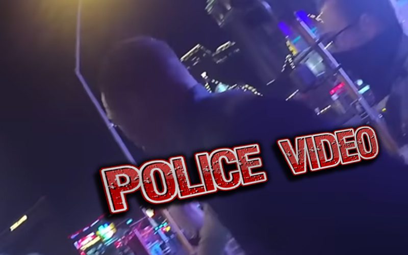 Police Footage Shows Jon Jones Smashing Head On Cop Car During Arrest