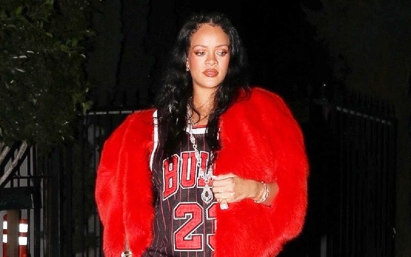 Rihanna Rocks Iconic $15K Coat Over Baby Bump