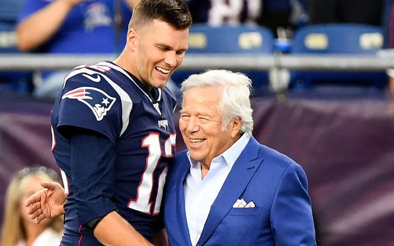 Patriots Owner Robert Kraft Writes Emotional Letter To Tom Brady After Retirement