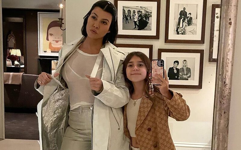 Kourtney Kardashian Slammed For Letting Daughter Penelope Use Makeup