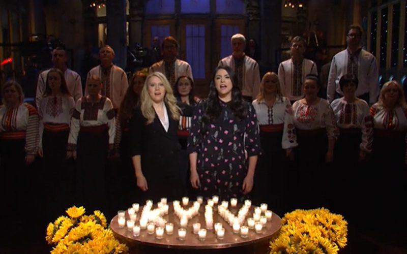 SNL Pays Tribute To Ukraine With Cold Open This Week
