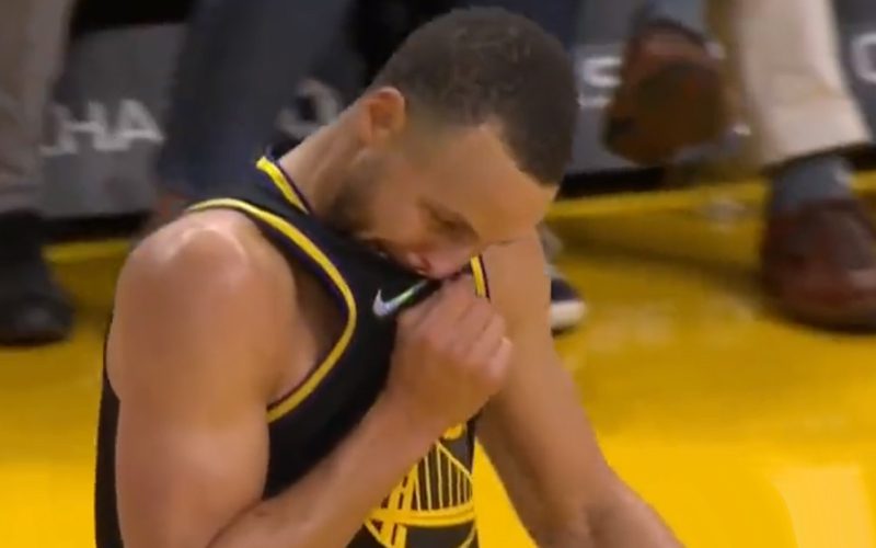 Steph Curry Suffers Bloody Injury During Game