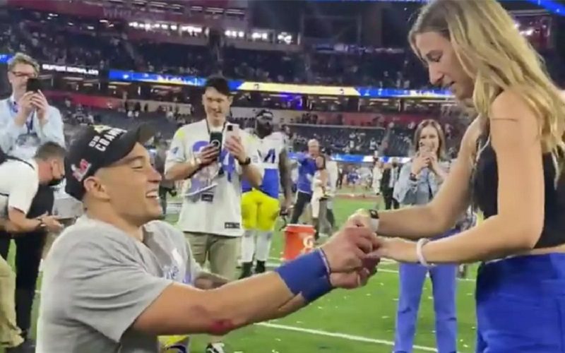 Rams Safety Taylor Rapp Proposes To Girlfriend After Super Bowl Victory