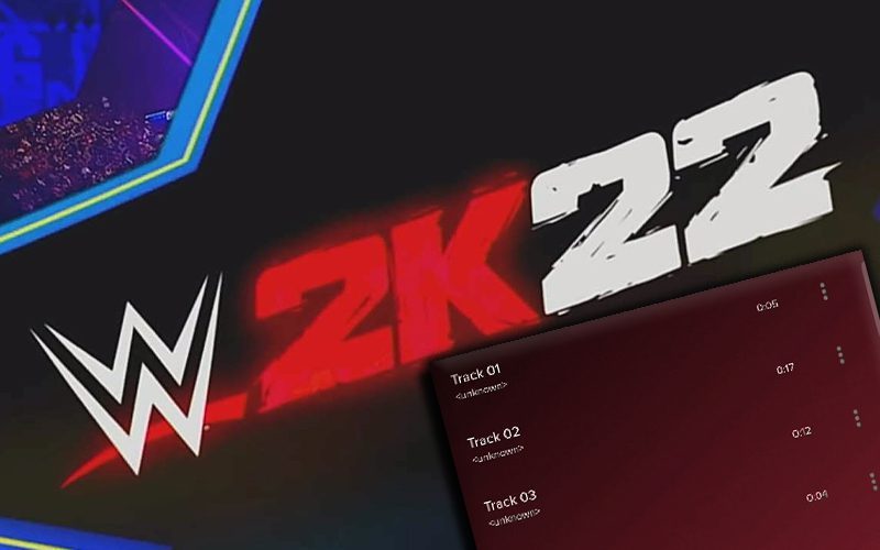 Complete Track List For WWE 2K22 Revealed