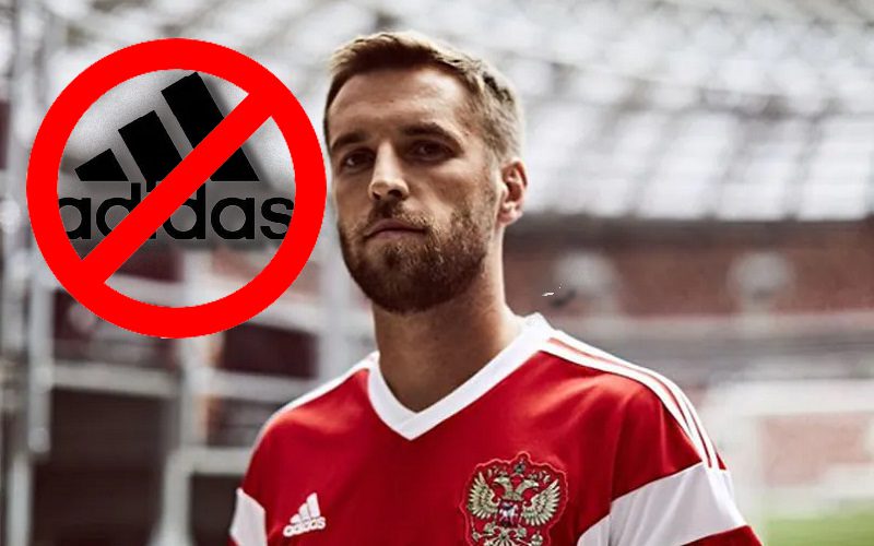 Adidas Suspends Uniform Deal With Russian Soccer Team In Response To Ukraine Invasion