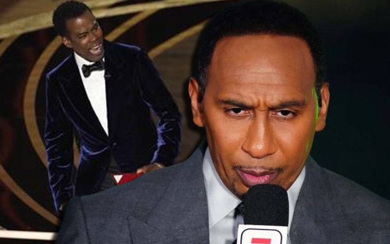 Stephen A. Smith Disgusted After Will Smith Slapped Chris Rock