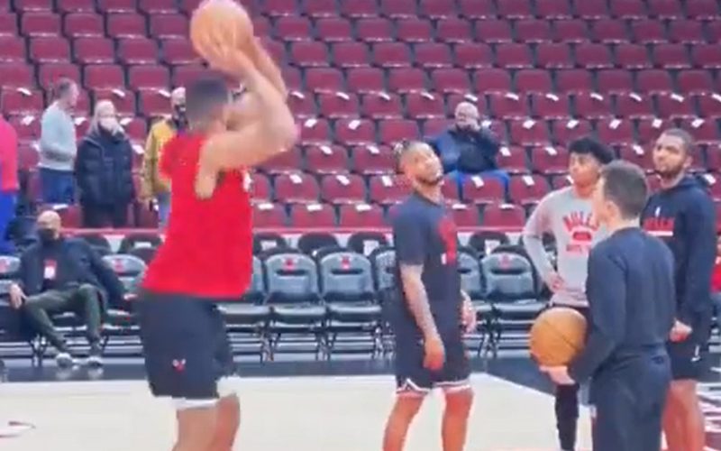 Tristan Thompson Trolled Hard For Bricking Every Shot During Practice