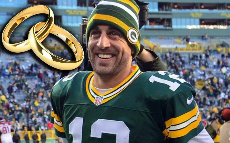 Aaron Rodgers Officiates Green Bay Packers Teammate’s Wedding