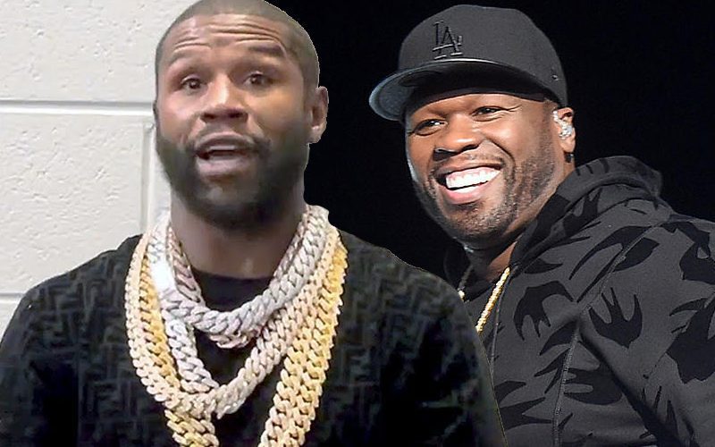 50 Cent Clowns Floyd Mayweather’s Huge Jewelry
