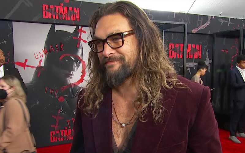Jason Momoa Arrives At The Batman Premier With Kids In Tow After Reuniting With Lisa Bonet
