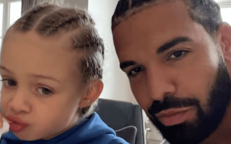 Drake Posts New Selfie With Adonis Wearing Matching Braids