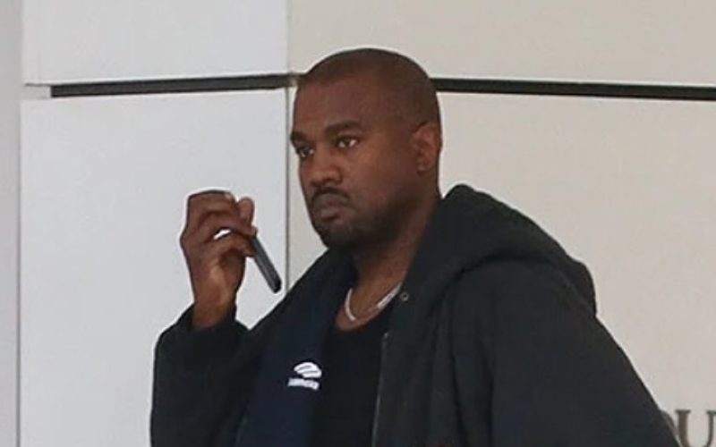 Kanye West Spotted For The First Time Since Kim Kardashian Was Declared Legally Single
