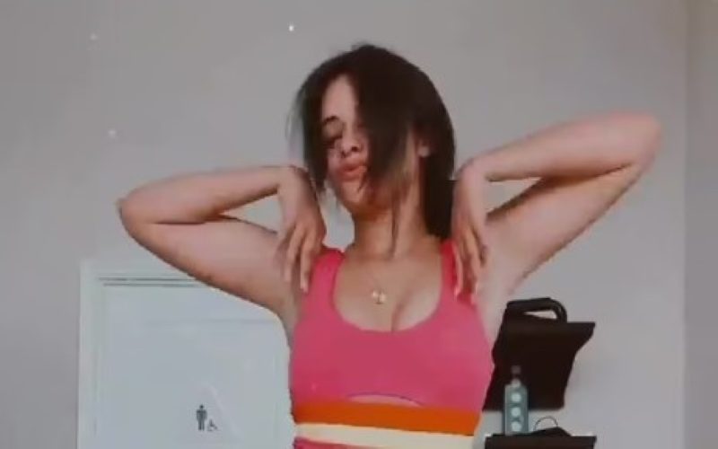 Camila Cabello Shows Off Her Curves In Form-Fitting Gym Wear