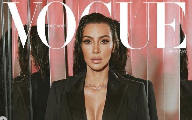 Kim Kardashian Puts On A Bold Display For Vogue Cover Shoot