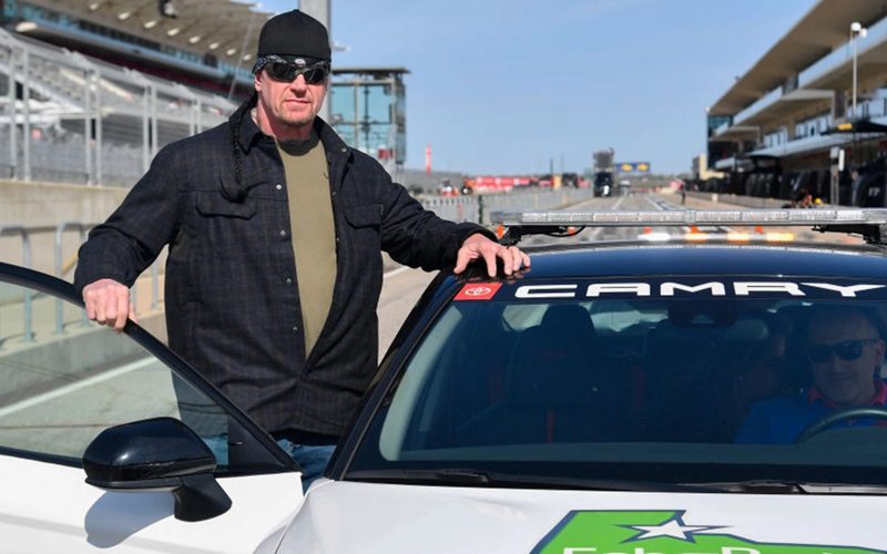 Undertaker Expresses Gratitude After Driving NASCAR Pace Car