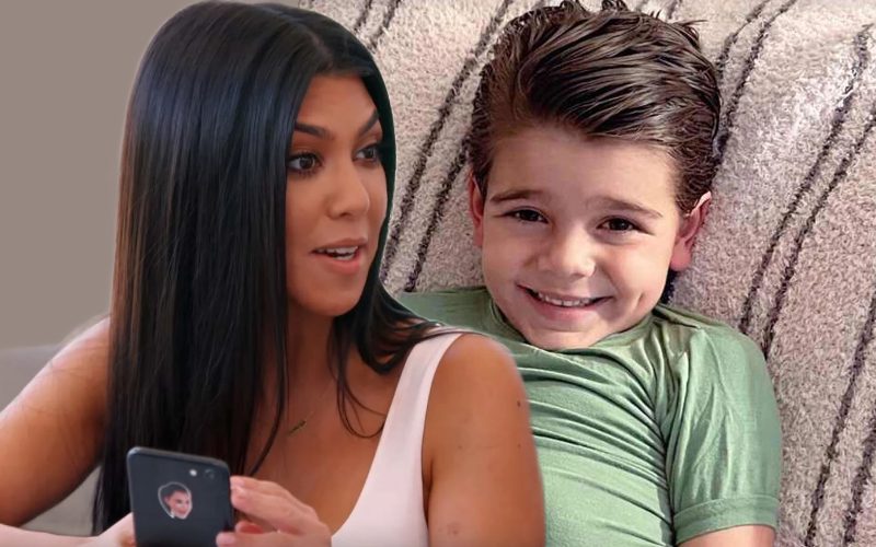 Kourtney Kardashian Slammed For Laughing At 7-Year-Old Reign Cursing On TikTok Video