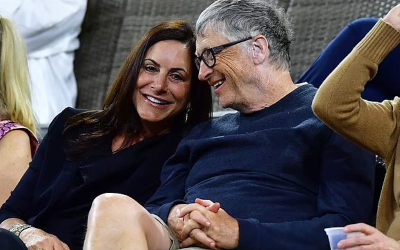 Bill Gates Spotted Courtside With Two Female Companions