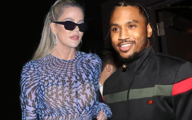 Khloe Kardashian & Ex Trey Songz Spotted Together At Justin Bieber’s Party