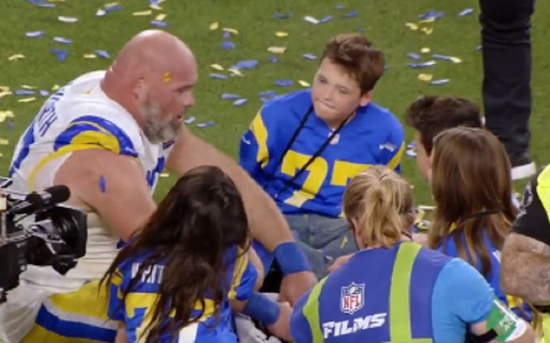 Andrew Whitworth Told His Children He Was Retiring After Winning Super Bowl LVI