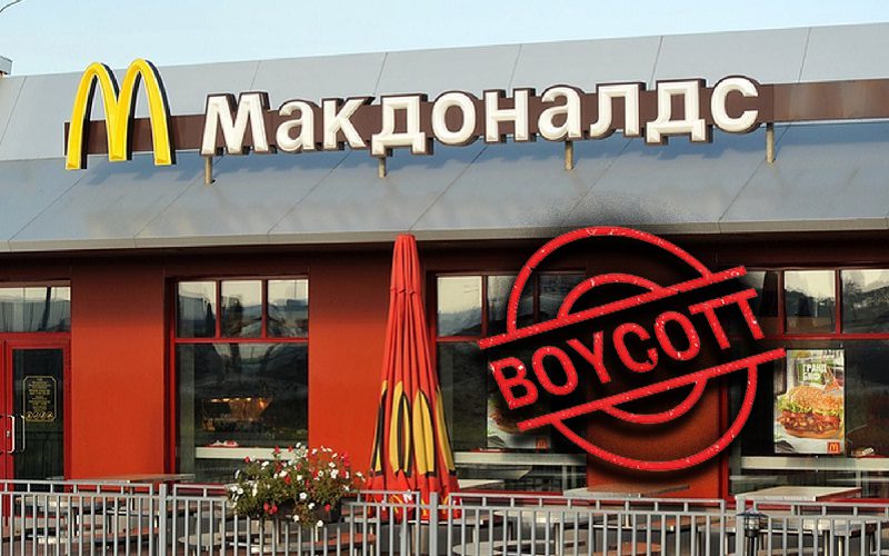 McDonald’s Faces Massive Boycott As Company Continues Operations In Russia