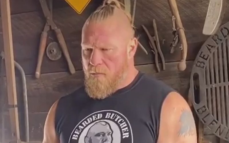 Brock Lesnar Is Officially A ‘Bearded Butcher’