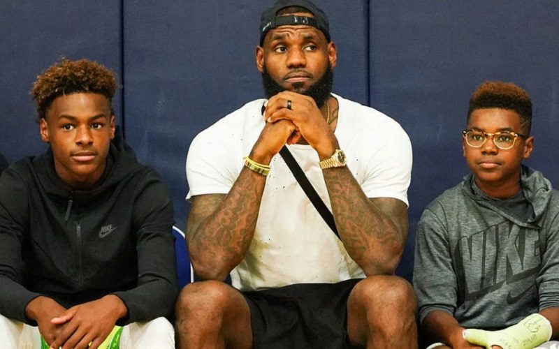 LeBron James’ Youngest Son Bryce Said To Be Better Hoops Prospect Than Bronny James