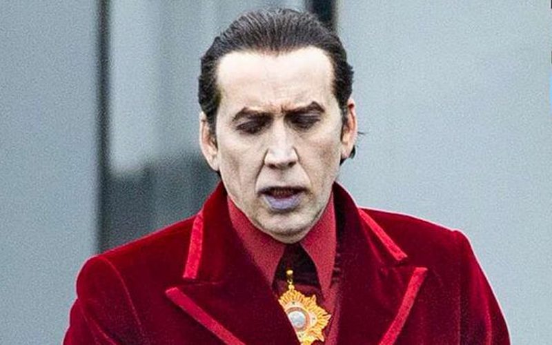 Nicolas Cage Roams Around As Dracula On New Orleans Set Of Renfield