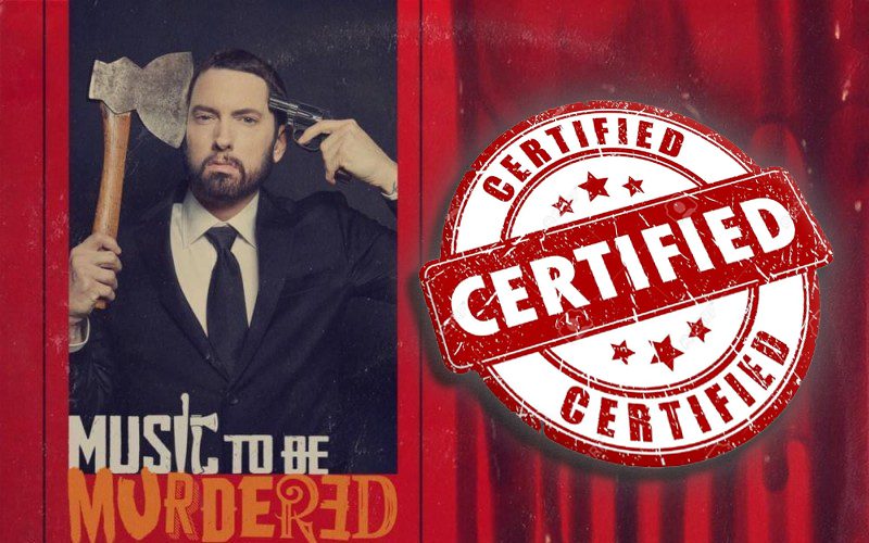 Eminem’s Music To Be Murdered By Becomes His 10th Platinum Certified Album