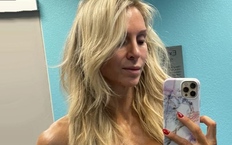 Charlotte Flair Shares Grueling Post-Workout Photo Ahead Of WWE WrestleMania