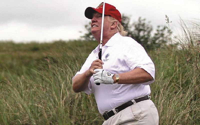 Donald Trump Distributes Press Release Claiming To Have Shot A Hole-In-One