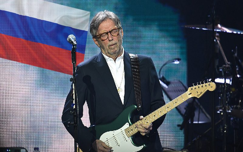 Eric Clapton & Other Huge Artists Still Booked For Russia Shows Amid Ukraine Invasion