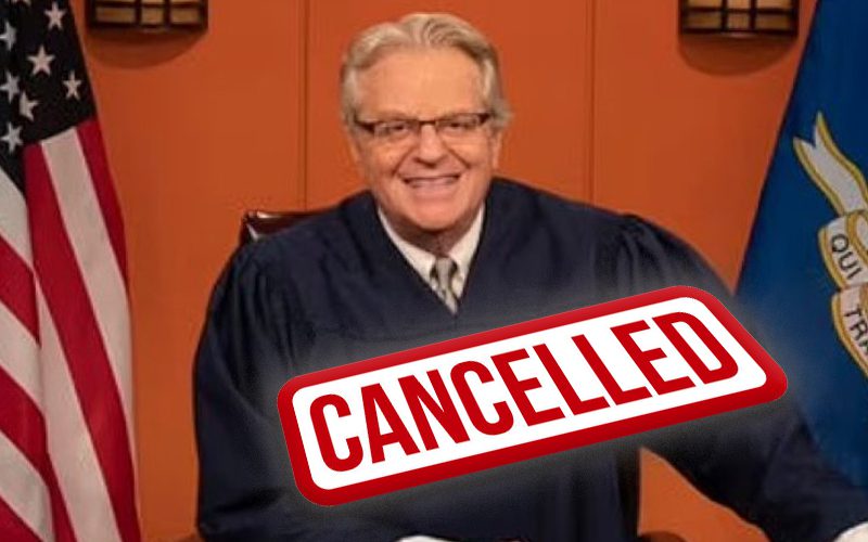 Jerry Springer’s Judge Show Cancelled After Three Seasons