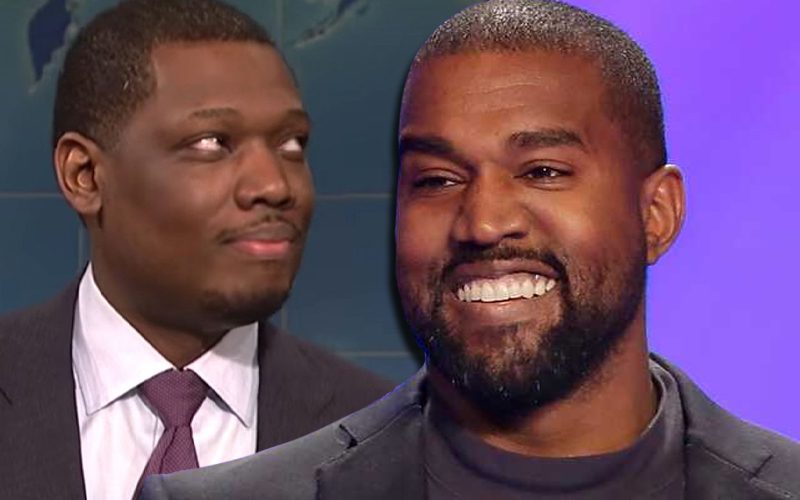 Kanye West Shows Love To Michael Che Amid Pete Davidson Beef