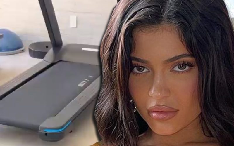 Kylie Jenner Hits The Treadmill After Admitting To Postpartum Struggles