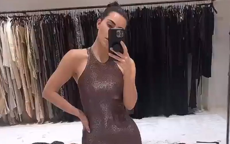 Kim Kardashian Looks Like $1 Million In An $80 Dress Amid Kanye West Divorce Battle