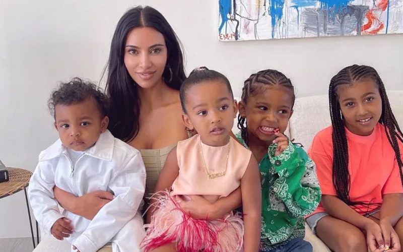 Kim Kardashian’s Kids Prepare Snack For Prison Reform Activists