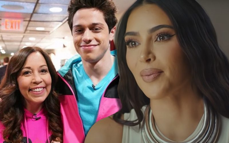 Pete Davidson’s Mom Really Wants Him To Have A Baby With Kim Kardashian
