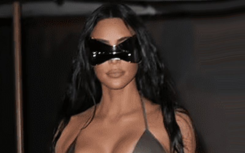 Kim Kardashian Called Out For Getting Enhancements After Flaunting Bikini At Public Event