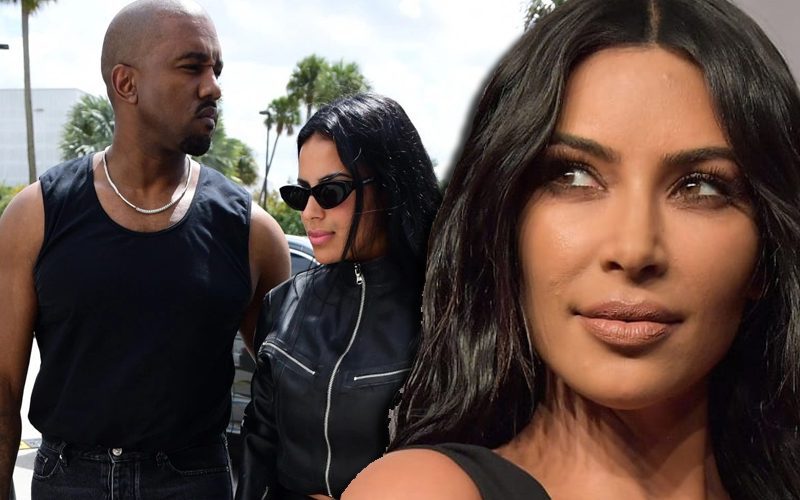 Kanye West & Chaney Jones Don’t Talk About Kim Kardashian At All