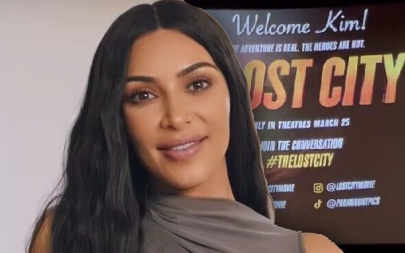 Kim Kardashian Gets Private VIP Treatment For Screening Of The Lost City