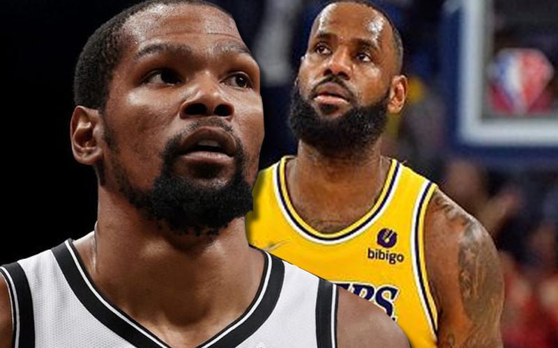 Kevin Durant Roasts LeBron James After Posting Nearly 40 Points