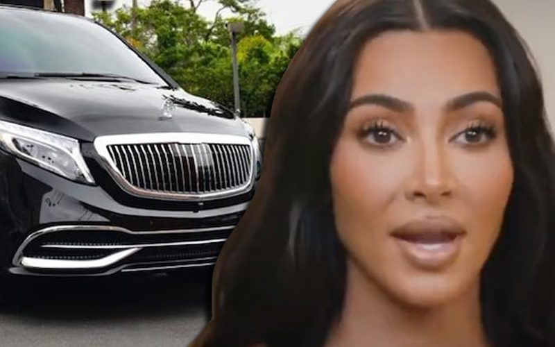 Kim Kardashian Buys $400k Maybach Minivan For Her Kids