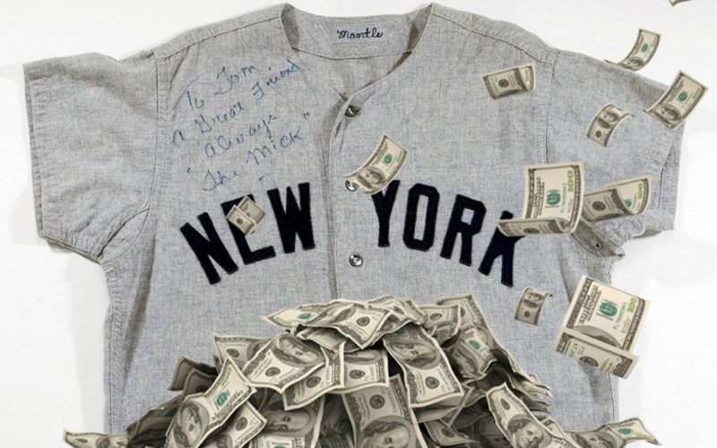 Mickey Mantle’s Final New York Yankees Jersey Sells For Insane $2.2 Million