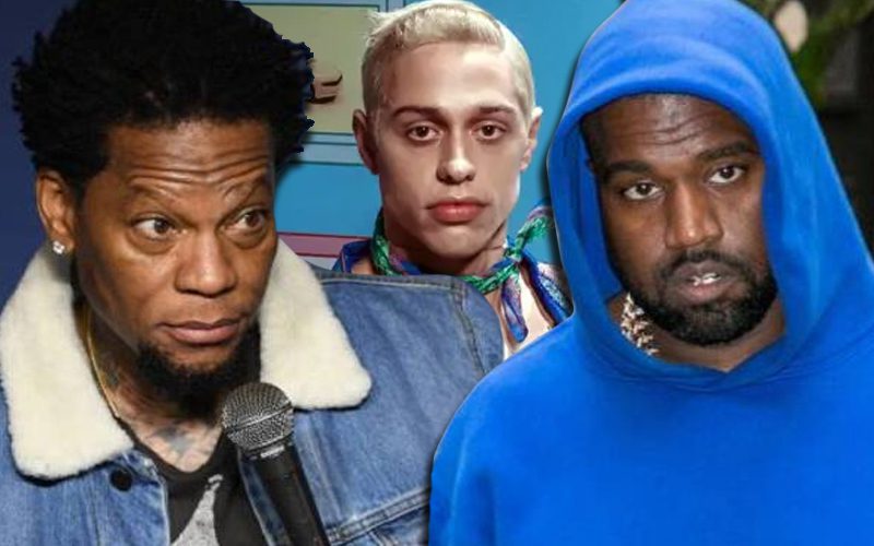 D.L. Hughley Trolls Kanye West For Complaining About The Size Of Pete Davidson’s Manhood
