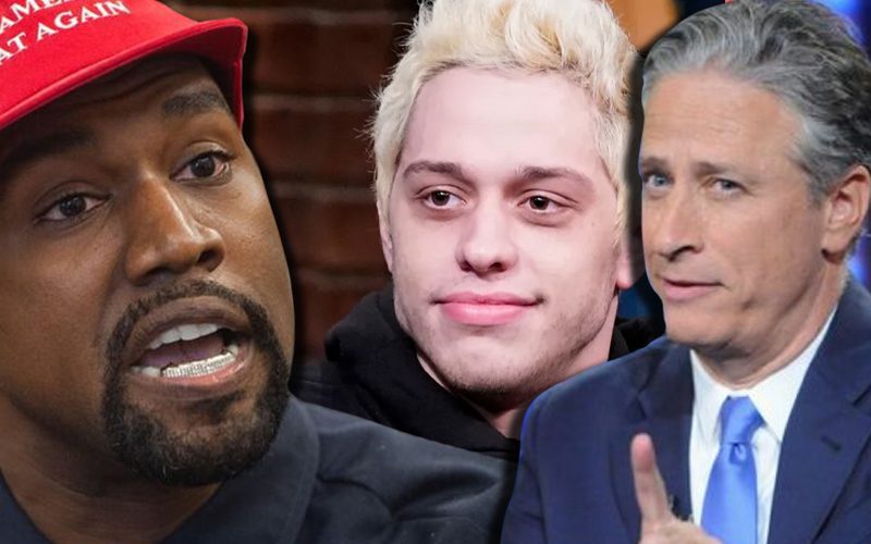 Jon Stewart Says Pete Davidson Is Doing The Best He Can Amid Kanye West Drama
