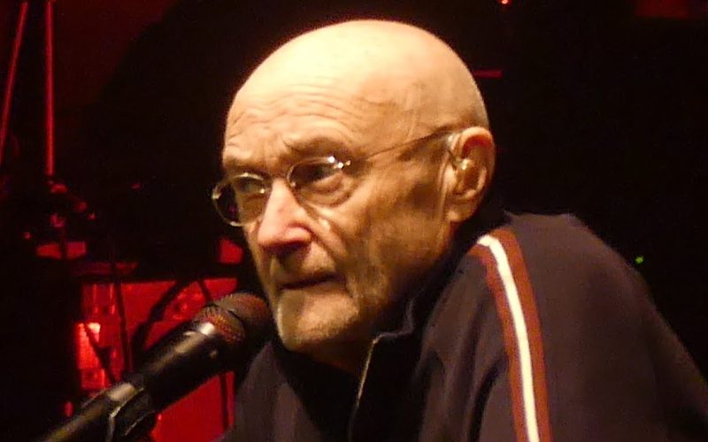 Phil Collins Performs His Last Concert Ever Amid Health Issues