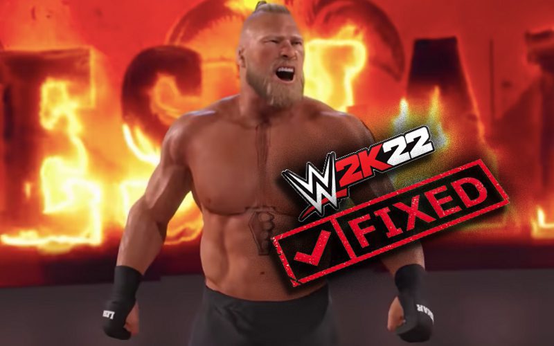 Full List Of Bugs Fixed In Latest WWE 2K22 Patch