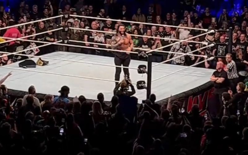 Roman Reigns Calls Out The Rock During WWE Live Event