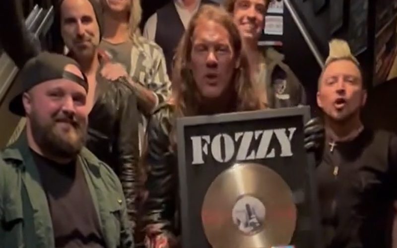 Chris Jericho’s Band Fozzy Has An Official Gold Record With ‘Judas’