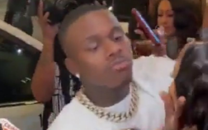 DaBaby Rejected By Fan After Trying To Kiss Her